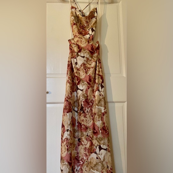 Hello Molly Returning to You Midi Dress Rose Size M /US 6 - Picture 7 of 9